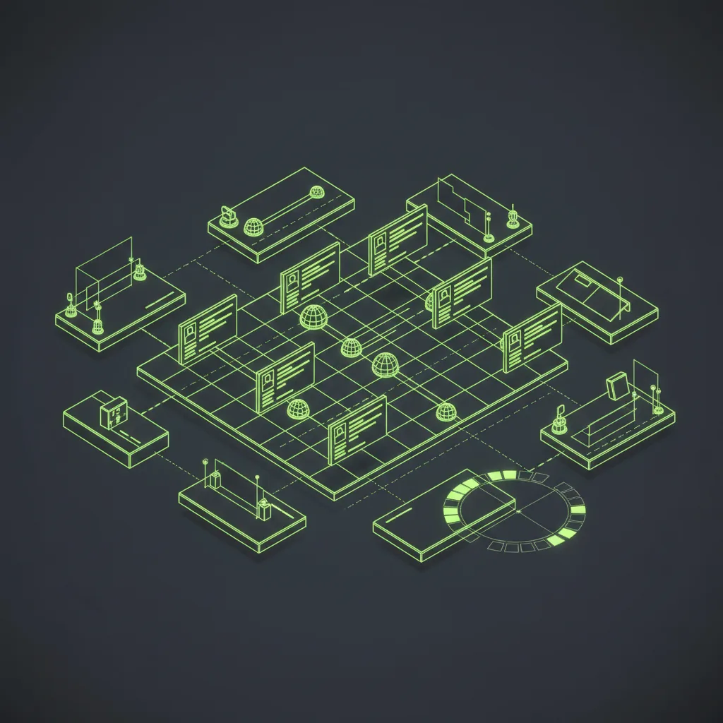 Blueprint diagram of CommunityNeedsBoard modular interface