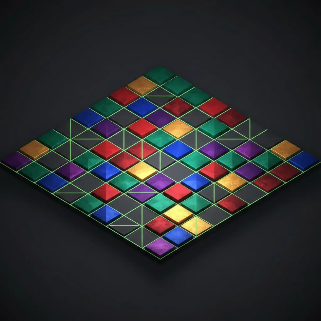DailyCanvas Isometric Pixel Slates
